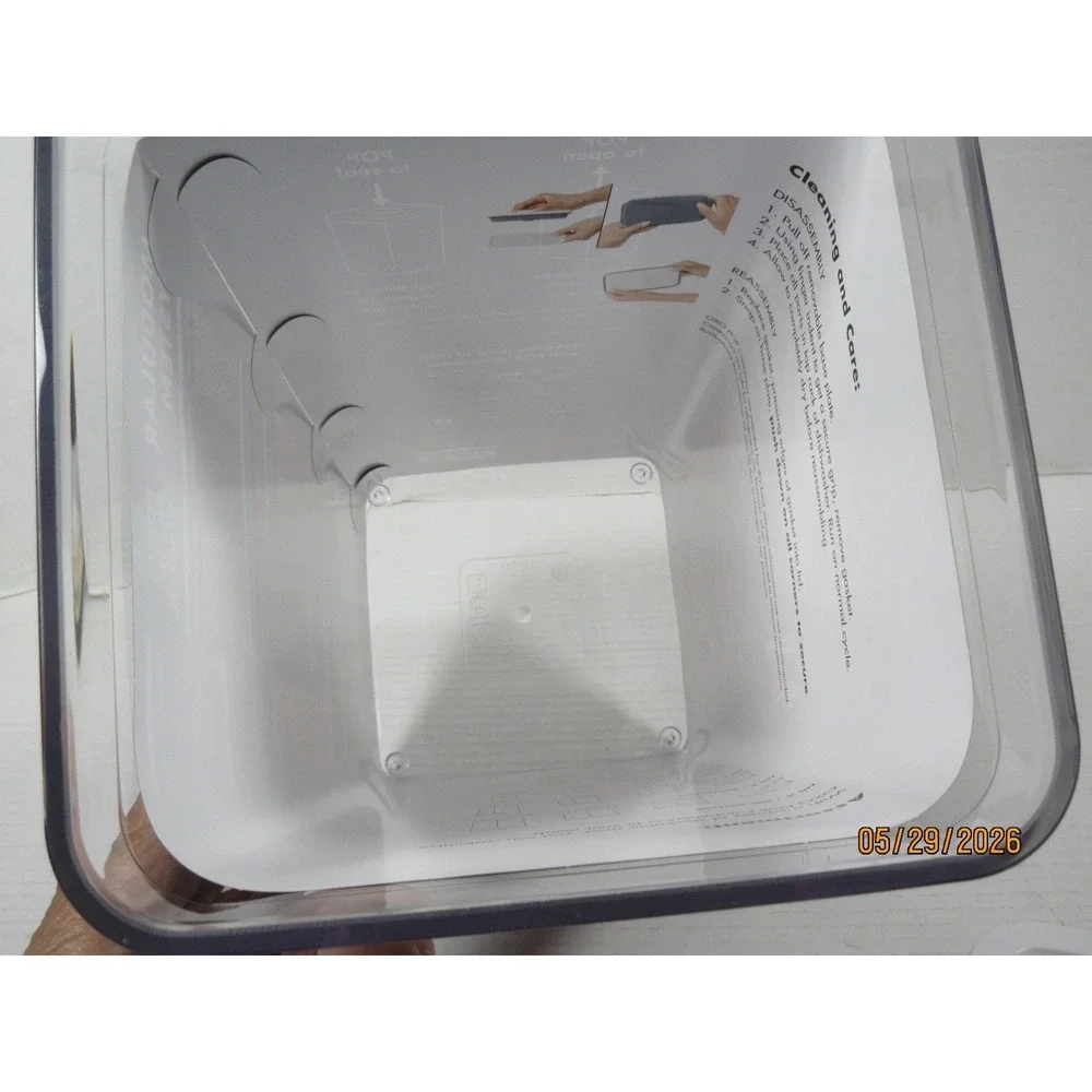 OXO Good Grips POP Container 6.0 Qt 5.7L Airtight Food Storage Snack Jar White